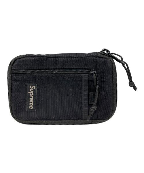 SUPREME（シュプリーム）Supreme (シュプリーム) スモールジップポーチ ブラックの古着・服飾アイテム