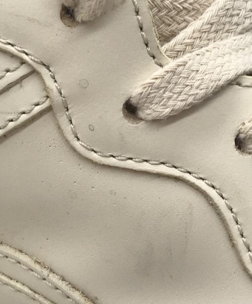 GUCCI（グッチ）GUCCI (グッチ) ロゴプリントスニーカー ベージュ サイズ:37の古着・服飾アイテム