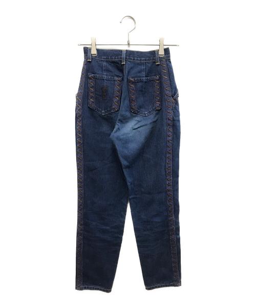 Yves Saint Laurent（イヴサンローラン）Yves Saint Laurent (イヴサンローラン) デニムパンツ インディゴ サイズ:36の古着・服飾アイテム