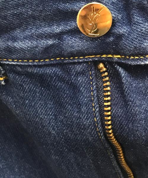 Yves Saint Laurent（イヴサンローラン）Yves Saint Laurent (イヴサンローラン) デニムパンツ インディゴ サイズ:36の古着・服飾アイテム