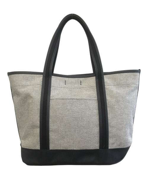 PORTER（ポーター）PORTER (ポーター) ボーイフレンドトートバッグ グレー×ブラックの古着・服飾アイテム