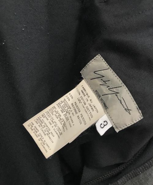 Yohji Yamamoto pour homme（ヨウジヤマモト プールオム）Yohji Yamamoto pour homme (ヨウジヤマモト プールオム) ダメージ加工レイヤードパンツ グリーン サイズ:3の古着・服飾アイテム