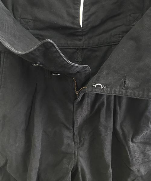 Yohji Yamamoto pour homme（ヨウジヤマモト プールオム）Yohji Yamamoto pour homme (ヨウジヤマモト プールオム) ハイウエストパンツ ブラック サイズ:4の古着・服飾アイテム