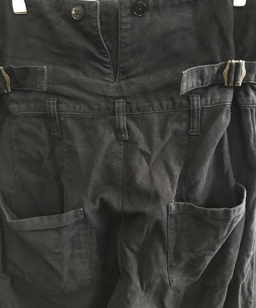 Yohji Yamamoto pour homme（ヨウジヤマモト プールオム）Yohji Yamamoto pour homme (ヨウジヤマモト プールオム) ハイウエストパンツ ブラック サイズ:4の古着・服飾アイテム