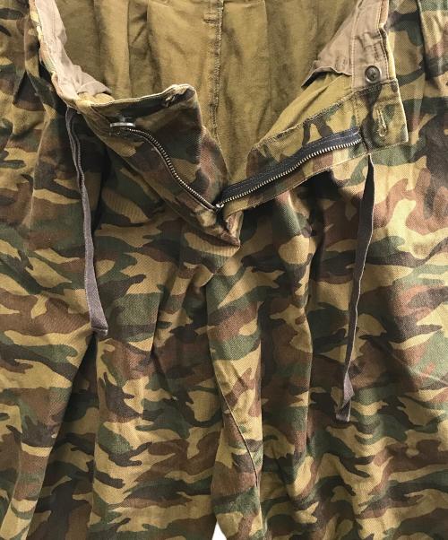 Yohji Yamamoto pour homme（ヨウジヤマモト プールオム）Yohji Yamamoto pour homme (ヨウジヤマモト プールオム) カモフラージュバルーンパンツ グリーン サイズ:3の古着・服飾アイテム