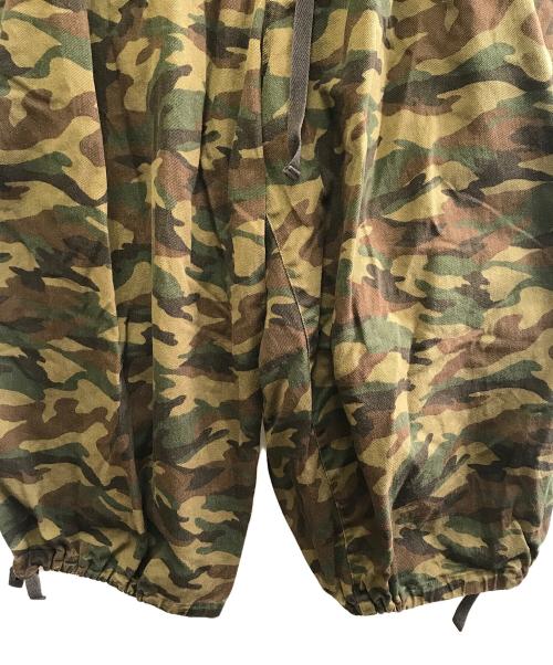 Yohji Yamamoto pour homme（ヨウジヤマモト プールオム）Yohji Yamamoto pour homme (ヨウジヤマモト プールオム) カモフラージュバルーンパンツ グリーン サイズ:3の古着・服飾アイテム