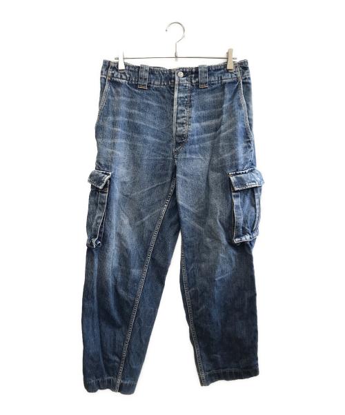 Yohji Yamamoto pour homme（ヨウジヤマモト プールオム）Yohji Yamamoto pour homme (ヨウジヤマモト プールオム) デニムパンツ インディゴ サイズ:3の古着・服飾アイテム