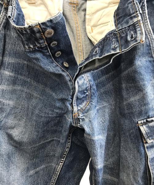 Yohji Yamamoto pour homme（ヨウジヤマモト プールオム）Yohji Yamamoto pour homme (ヨウジヤマモト プールオム) デニムパンツ インディゴ サイズ:3の古着・服飾アイテム