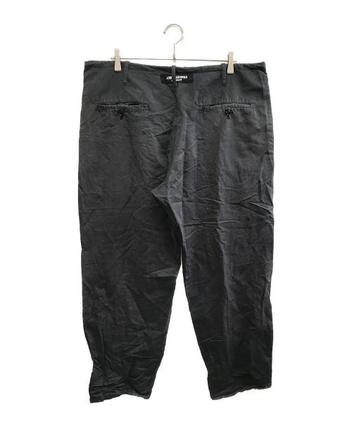 Yohji Yamamoto pour homme（ヨウジヤマモト プールオム）Yohji Yamamoto pour homme (ヨウジヤマモト プールオム) フラワーエンブロイダリーワイドロングパンツ ブラック サイズ:3の古着・服飾アイテム