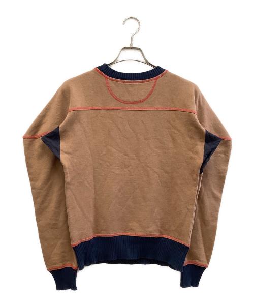 Vivienne Westwood man（ヴィヴィアン ウェストウッド マン）Vivienne Westwood man (ヴィヴィアン ウェストウッド マン) スウェット ブラウン×ネイビー サイズ:44の古着・服飾アイテム