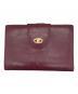 CELINE（セリーヌ）の古着「3つ折り財布」｜ボルドー