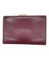 CELINE (セリーヌ) 3つ折り財布 ボルドー：5000円