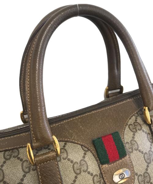 GUCCI（グッチ）GUCCI (グッチ) ミニボストンバッグ ベージュの古着・服飾アイテム