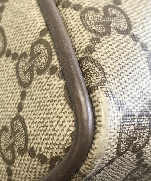 GUCCI（グッチ）GUCCI (グッチ) ミニボストンバッグ ベージュの古着・服飾アイテム