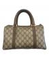 GUCCI (グッチ) ミニボストンバッグ ベージュ：30000円