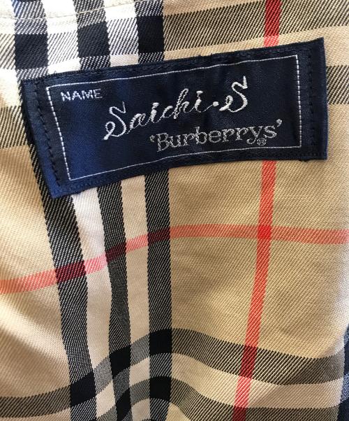 Burberry's（バーバリー）Burberry's (バーバリーズ) トレンチコート 玉虫色 サイズ:94-175-6の古着・服飾アイテム