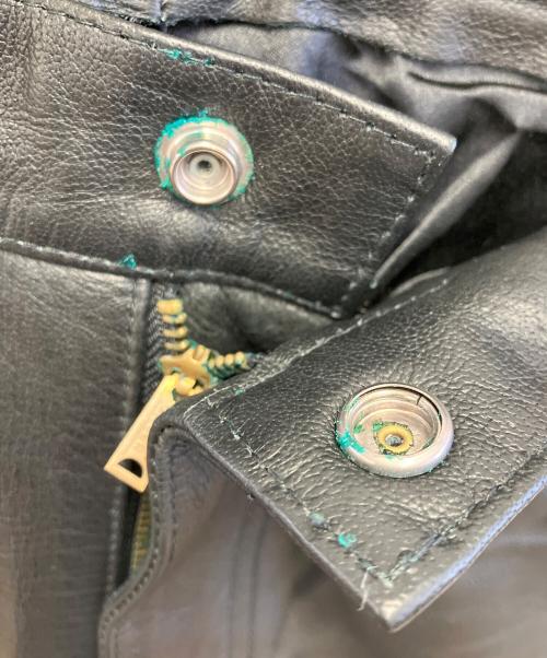 AVIREX（アヴィレックス）AVIREX (アヴィレックス) レザーパンツ ブラック サイズ:M　W76の古着・服飾アイテム