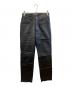 AVIREX（アヴィレックス）の古着「レザーパンツ」｜ブラック