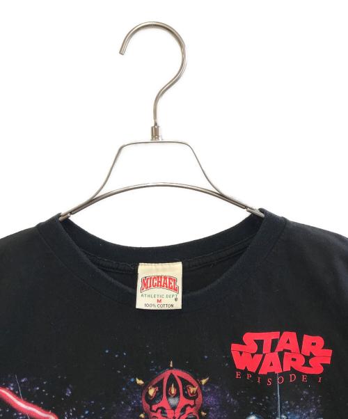 MICHAEL（ミカエル）MICHAEL (ミカエル) STAR WARS (スターウォーズ) 90'sムービーTシャツ ブラック サイズ:Mの古着・服飾アイテム