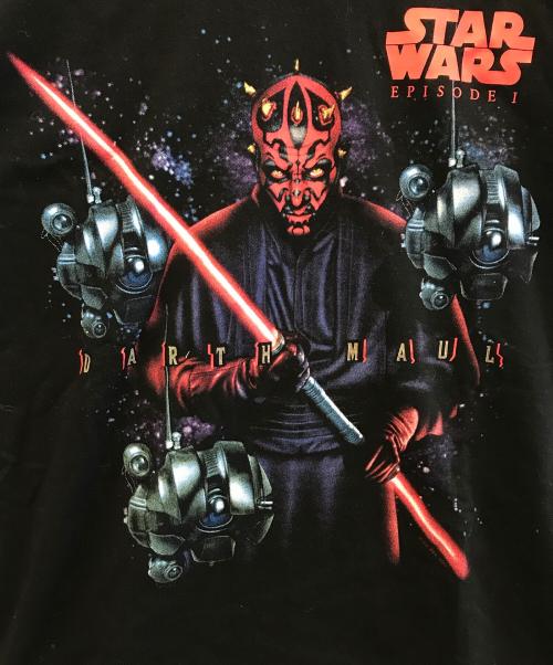 MICHAEL（ミカエル）MICHAEL (ミカエル) STAR WARS (スターウォーズ) 90'sムービーTシャツ ブラック サイズ:Mの古着・服飾アイテム