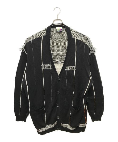 FACETASM（ファセッタズム）FACETASM (ファセッタズム) ニットカーディガン ブラウン サイズ:Fの古着・服飾アイテム