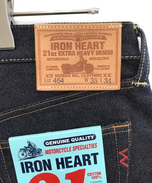 IRON HEART（アイアンハート）IRON HEART (アイアンハート) デニムパンツ インディゴ サイズ:W36×L34 未使用品の古着・服飾アイテム