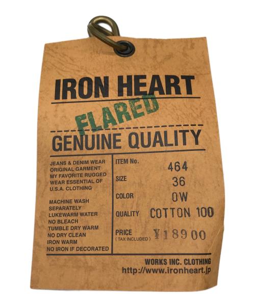 IRON HEART（アイアンハート）IRON HEART (アイアンハート) デニムパンツ インディゴ サイズ:W36×L34 未使用品の古着・服飾アイテム