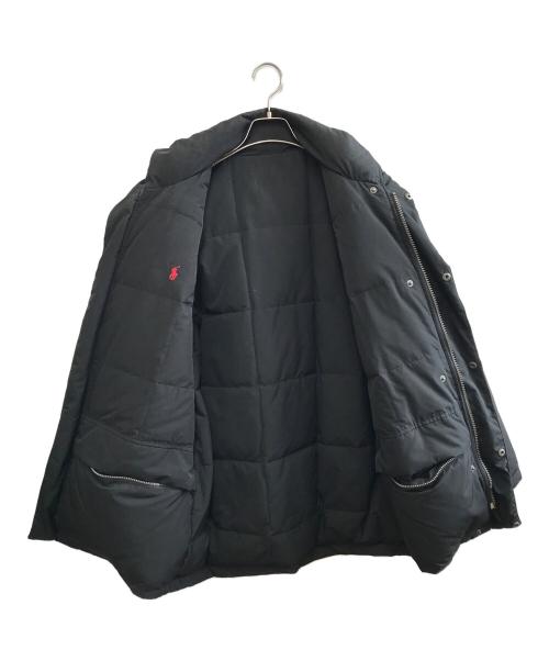 RALPH LAUREN（ラルフローレン）RALPH LAUREN (ラルフローレン) リバーシブルダウンジャケット ブラック サイズ:Lの古着・服飾アイテム