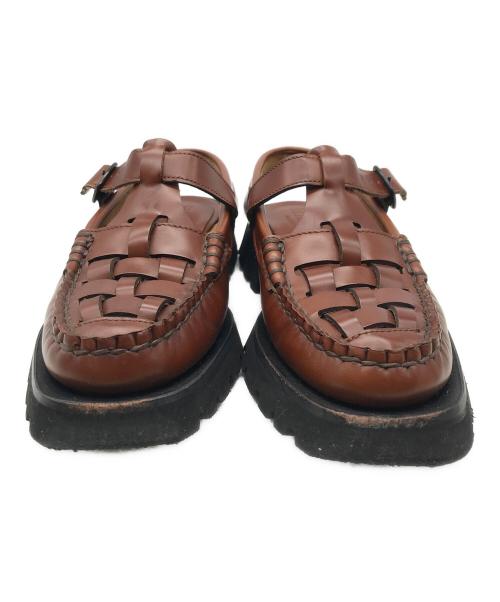 HEREU（ヘリュー）HEREU (ヘリュー) Soller Sport ローファー ブラウン サイズ:36の古着・服飾アイテム