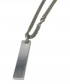 GUCCIグッチ）の古着「ロゴプレートネックレス」