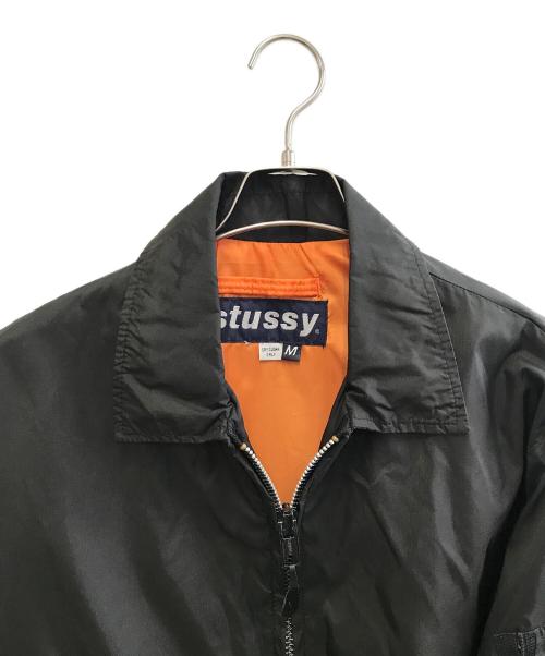 stussy sports（ステューシー スポーツ）stussy sports (ステューシー スポーツ) MA-1ジャケット ブラック サイズ:Mの古着・服飾アイテム