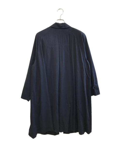 Burberry's（バーバリーズ）Burberry's (バーバリーズ) ステンカラーコート ネイビー サイズ:9ARの古着・服飾アイテム