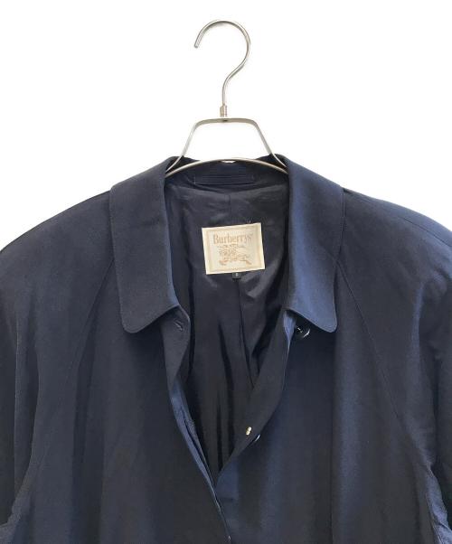 Burberry's（バーバリーズ）Burberry's (バーバリーズ) ステンカラーコート ネイビー サイズ:9ARの古着・服飾アイテム