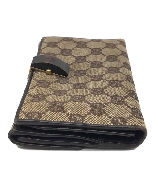 GUCCI（グッチ）GUCCI (グッチ) 長財布 ベージュの古着・服飾アイテム