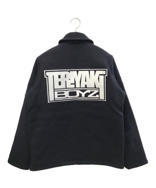 TERIYAKI SOURCE（テリヤキソース）TERIYAKI SOURCE (テリヤキソース) A BATHING APE (ア ベイシング エイプ) ウールジャケット ネイビー サイズ:Sの古着・服飾アイテム