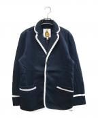 A BATHING APE×TERIYAKI SOURCEア ベイシング エイプ×テリヤキソース）の古着「テーラードジャケット」｜ネイビー