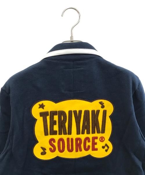 A BATHING APE（ア ベイシング エイプ）A BATHING APE (ア ベイシング エイプ) TERIYAKI SOURCE テーラードジャケット ネイビー サイズ:Sの古着・服飾アイテム