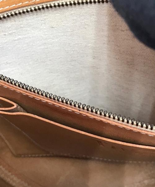 genten（ゲンテン）genten (ゲンテン) 2wayレザーバッグ ブラウンの古着・服飾アイテム