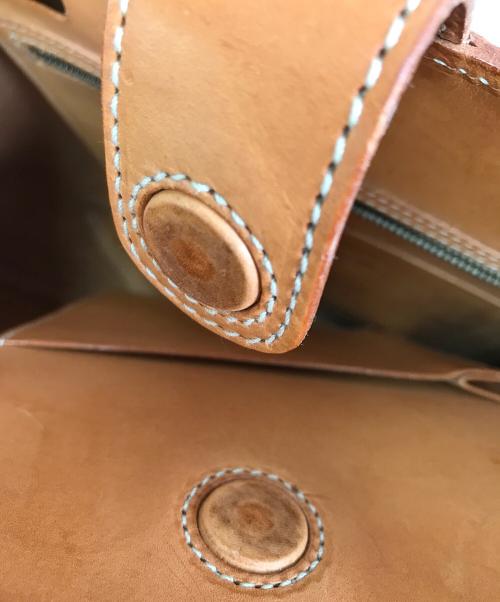 genten（ゲンテン）genten (ゲンテン) 2wayレザーバッグ ブラウンの古着・服飾アイテム