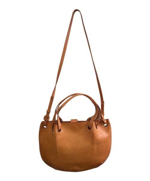 genten（ゲンテン）genten (ゲンテン) 2wayレザーバッグ ブラウンの古着・服飾アイテム