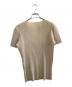 ISSEY MIYAKE (イッセイミヤケ) プリーツカットソー ベージュ サイズ:M：17000円