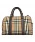 Burberry's (バーバリーズ) ミニボストンバッグ ベージュ×ブラウン：13000円