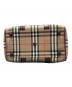 中古・古着 Burberry's (バーバリーズ) ミニボストンバッグ ベージュ×ブラウン：13000円