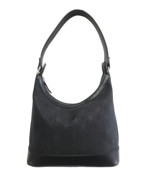 Salvatore Ferragamo（サルヴァトーレ フェラガモ）Salvatore Ferragamo (サルヴァトーレ フェラガモ) ワンショルダーバッグ ブラックの古着・服飾アイテム