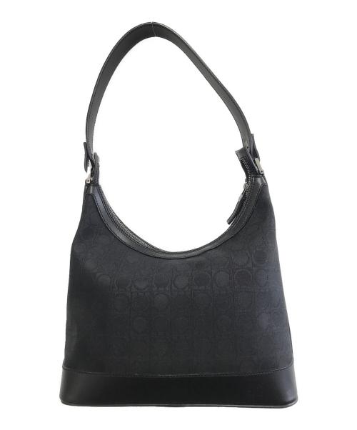 Salvatore Ferragamo（サルヴァトーレ フェラガモ）Salvatore Ferragamo (サルヴァトーレ フェラガモ) ワンショルダーバッグ ブラックの古着・服飾アイテム