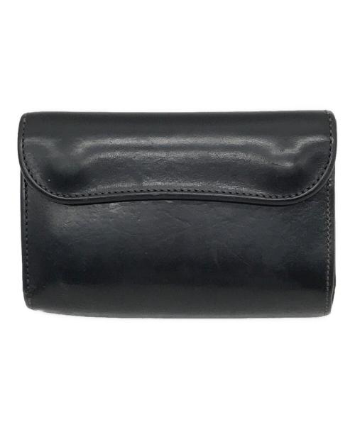 WILDSWANS（ワイルドスワンズ）WILDSWANS (ワイルドスワンズ) 3つ折り財布 ブラックの古着・服飾アイテム