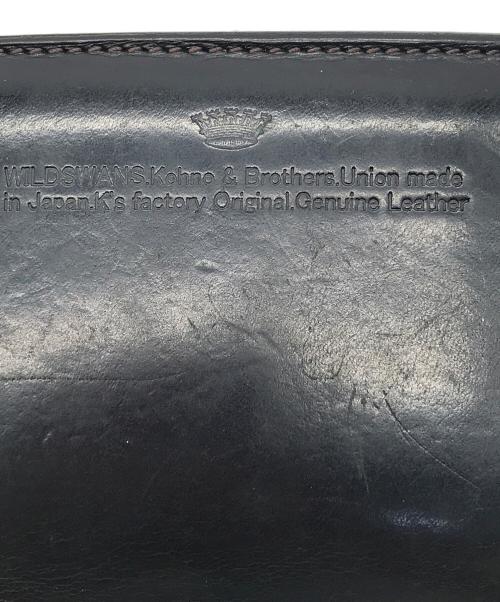 WILDSWANS（ワイルドスワンズ）WILDSWANS (ワイルドスワンズ) 3つ折り財布 ブラックの古着・服飾アイテム