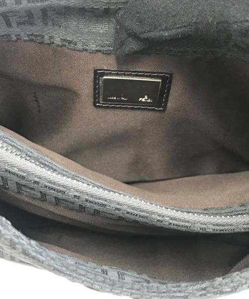 FENDI（フェンディ）FENDI (フェンディ) ショルダーバッグ ブラック×ブラウンの古着・服飾アイテム