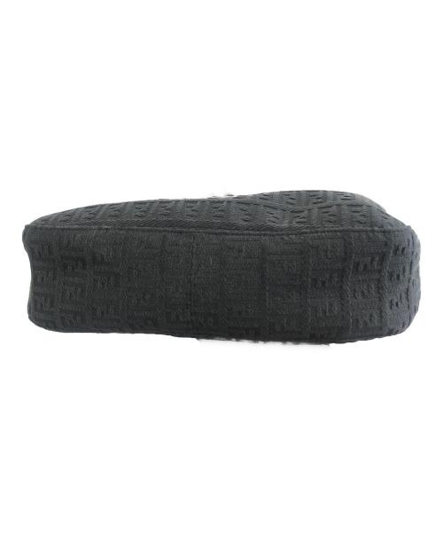 FENDI（フェンディ）FENDI (フェンディ) ショルダーバッグ ブラック×ブラウンの古着・服飾アイテム