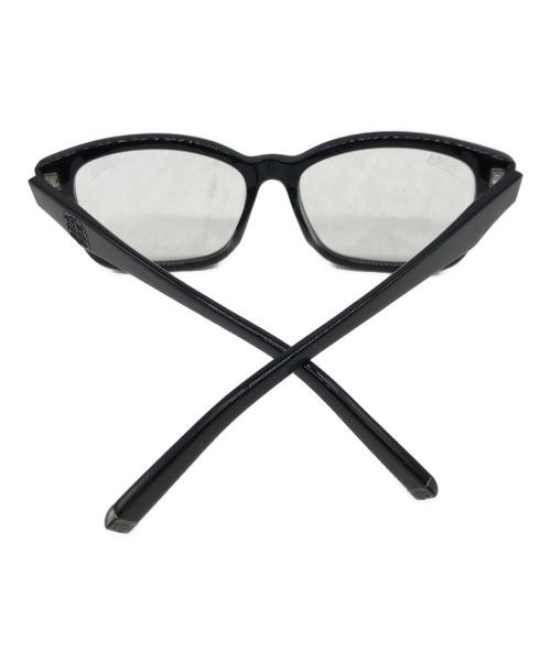 BLACK FLYS（ブラックフライズ）BLACK FLYS (ブラックフライズ) 伊達眼鏡 ブラックの古着・服飾アイテム